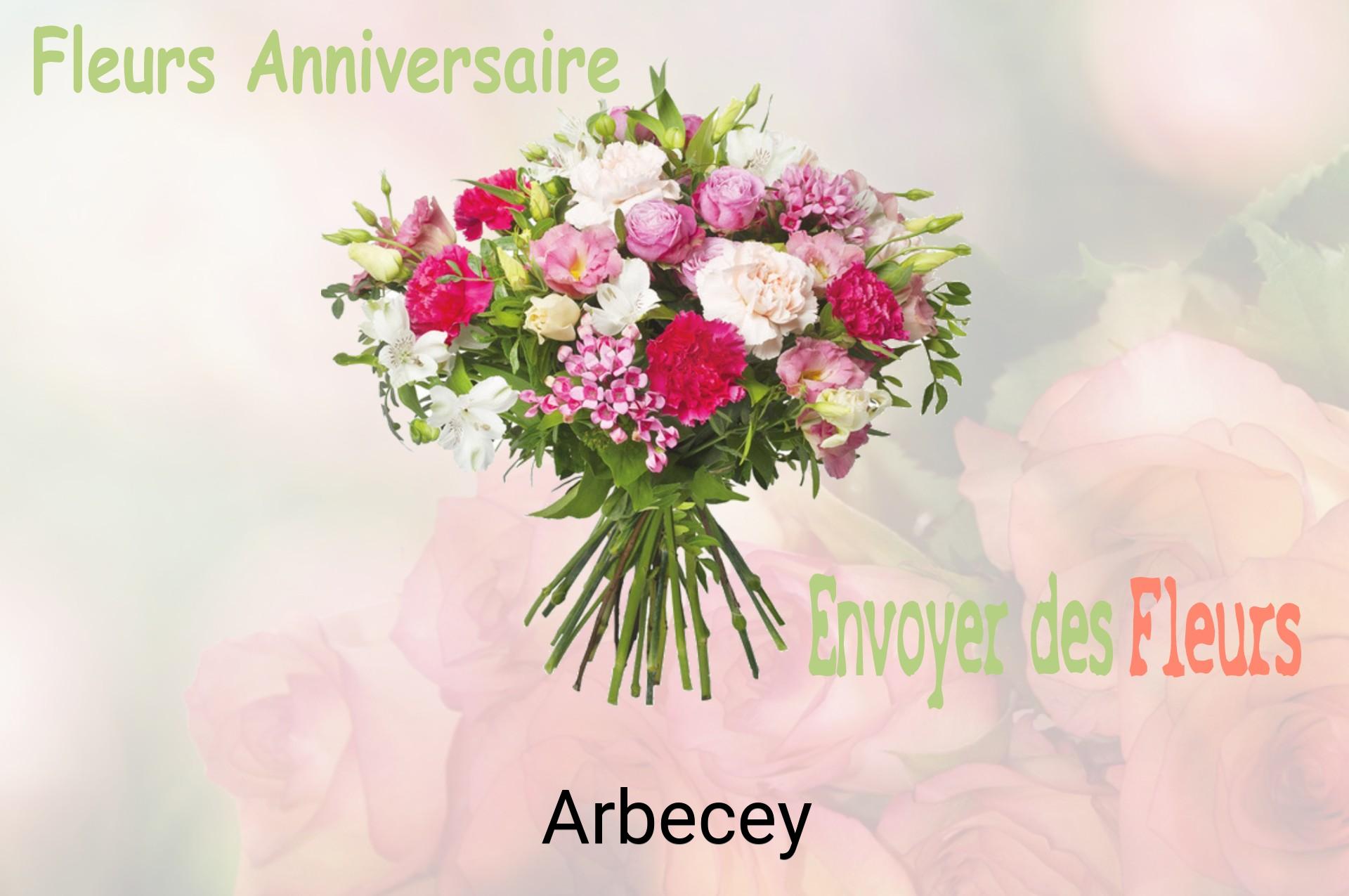 Bouquet de fleurs d’anniversaire livré à Arbecey